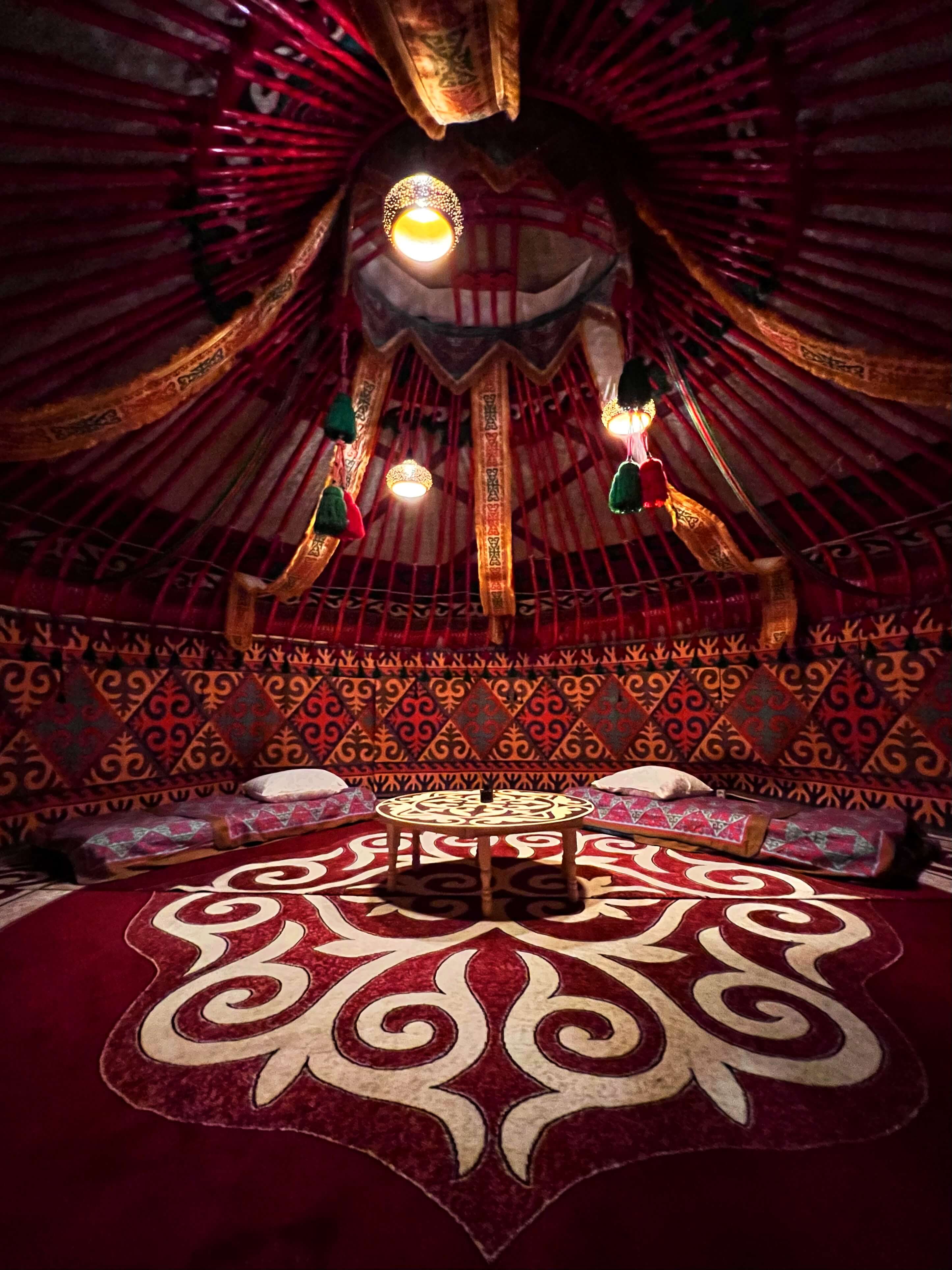 Accommodation and Yurts at Kolsai Lake